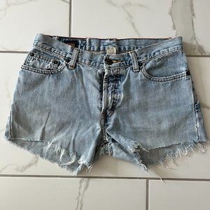 Abercrombie and Fitch Cutoff Denim Shorts